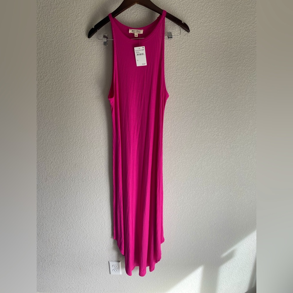 Hot Pink Tight Dress
